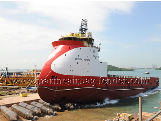 Airbags de sauvetage pour navires en caoutchouc de transport maritime résistant à la corrosion