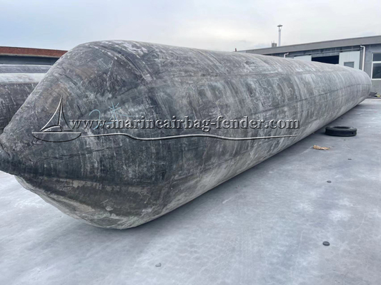 Ballon gonflable en caoutchouc sur mesure, airbags en caoutchouc pour le lancement rapide des navires.