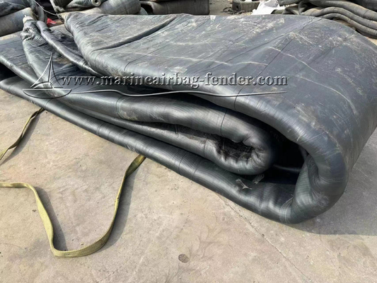 Ballon gonflable en caoutchouc sur mesure, airbags en caoutchouc pour le lancement rapide des navires.