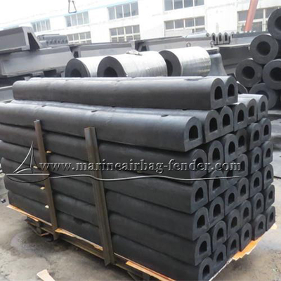 Fendeur en caoutchouc de type D sur mesure, Fendeur solide marin pour la protection du navire