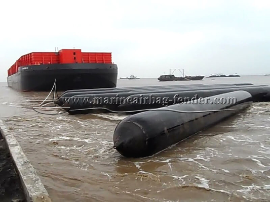 Airbag marine en caoutchouc naturel pour le lancement de bateaux ballon gonflable