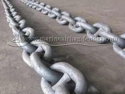 Chaîne d'amarrage à maillons longs soudés en métal U1 U2 U3 Grade personnalisé