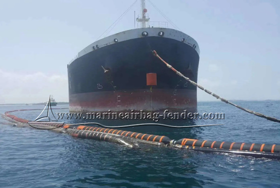Pipe de caoutchouc de dragage maritime flottante avec bride en acier inoxydable