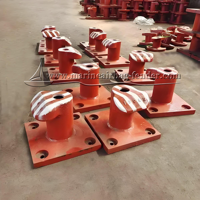 Résistant à la corrosion Boulonnés de quai de jet Bollards Taille personnalisée