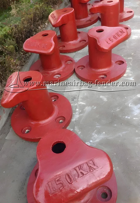 Résistant à la corrosion Boulonnés de quai de jet Bollards Taille personnalisée